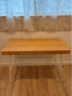 Ikea Lillasen Bamboo Desk