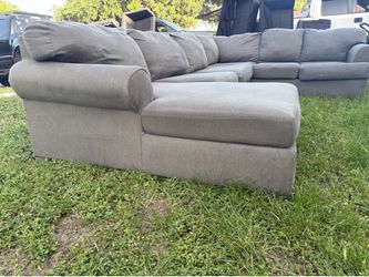 Grey sectional