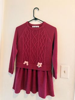 Beautiful Disney girls’ knit sweater dress