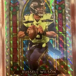Russel Wilson Stained Glass Mosaic