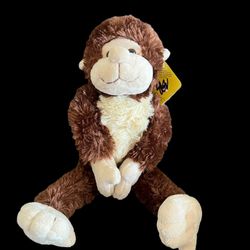 The Petting Zoo Monkey Plush Stuffed Animal Toy Wildlife Collection 16".  Has tags attached attached to it .  Comes from pet and smoke free household.