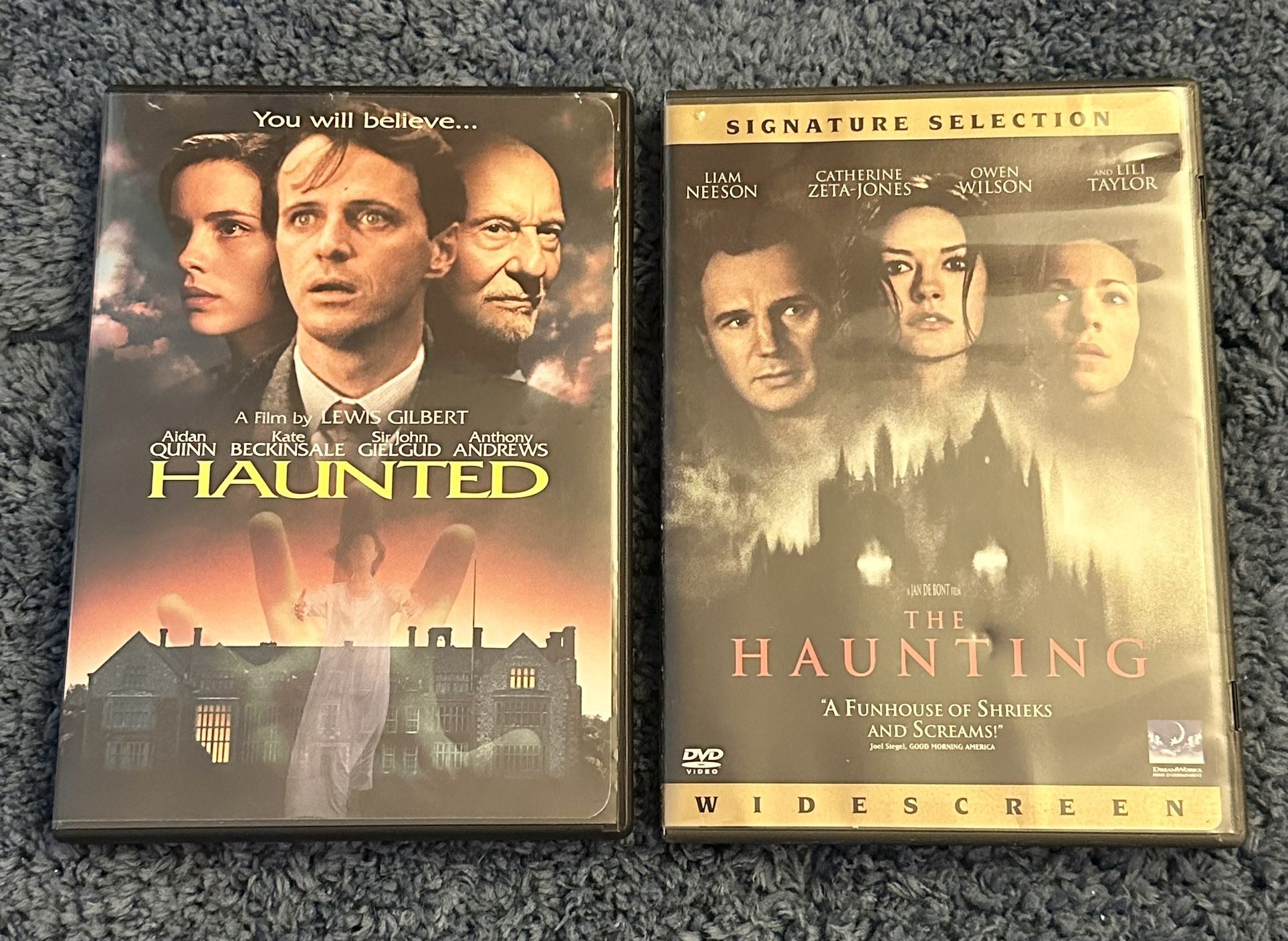Lot Of 2 DVD Horror Movies - Haunted/The Hunting (2001, 2002)