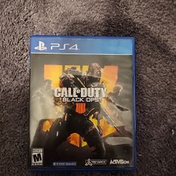 Call Of Duty Black Ops IIII Ps4