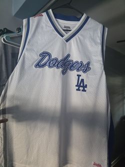 Dodgers Cut Off Sleeve Jersey