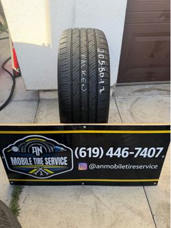 1 USED TIRE 205/50/17 FALKEN SINCERA SN250 A/S $50 CASH PRICE MOUNTED & BALANCE