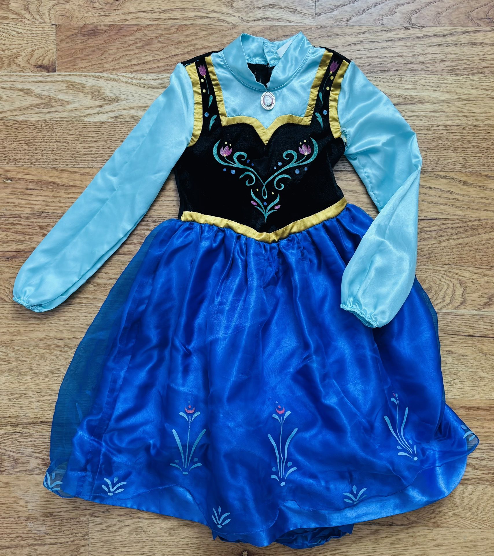 Disney Store Frozen Anna Costume Dress - Size 7/8