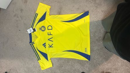 Al Nassr Adidas Home Jersey – Men’s M – New With Tags