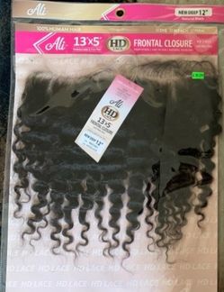 Bohemian 12 inches frontal 13x5 closure