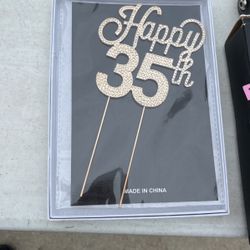 Cake Topper 35