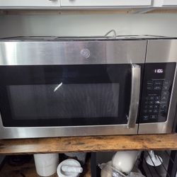 GE Over The Range Stainless Steel Microwave