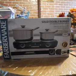 Farberware Solid Double Burner