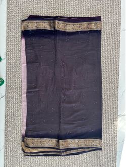 Light purple sari with blouse