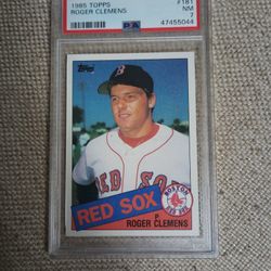 Roger Clemens Rookie Baseball Card 