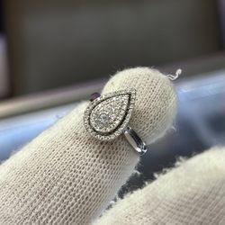 14kt White Gold .60 CT Diamond Ring