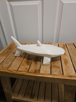 CB2 Crate And Barrel Porcelain Shark