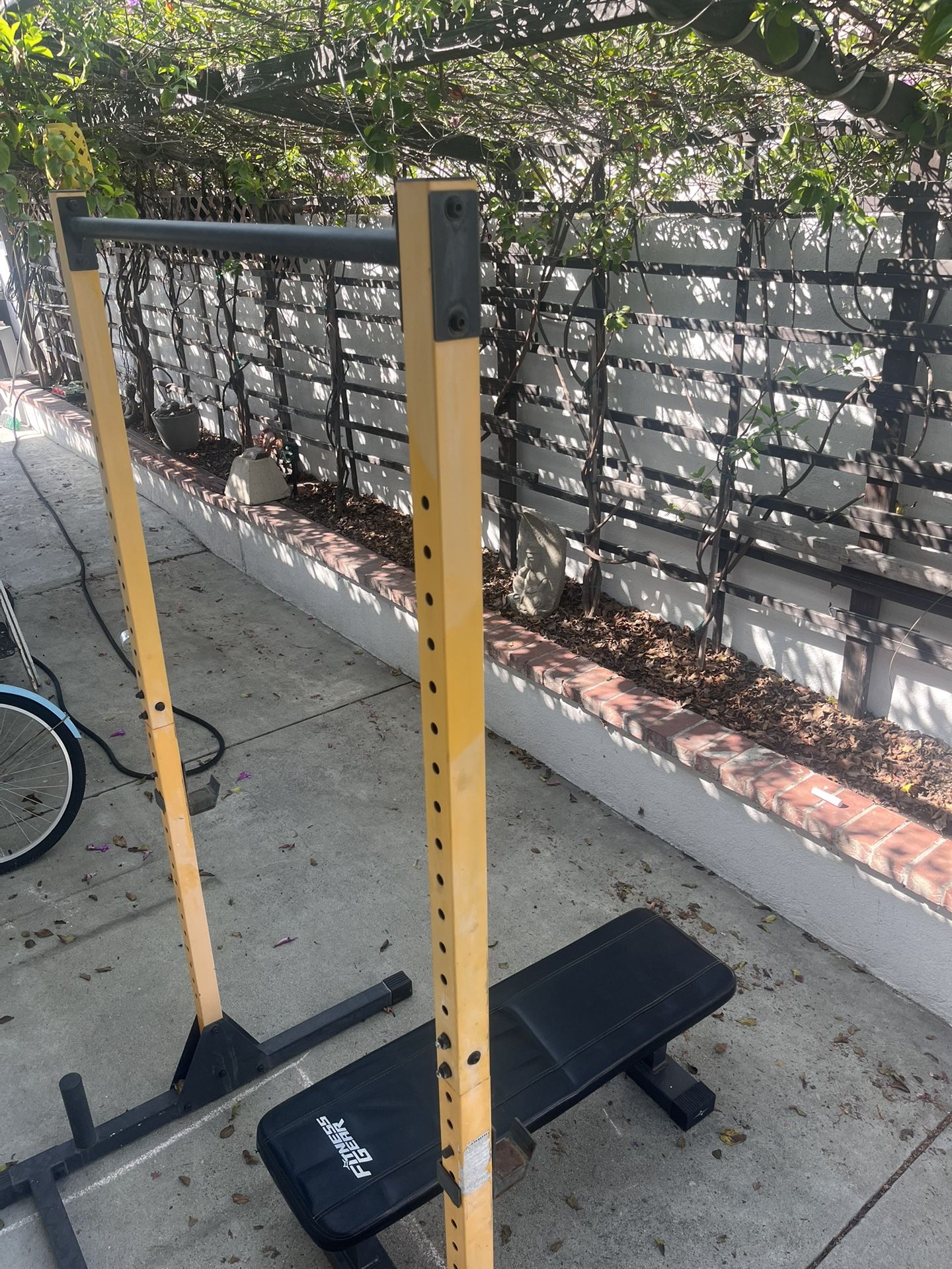 Squat Rack And Bench
