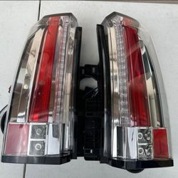 15-20 Chevy Tahoe Suburban LED Tail Lights Luces Traseras Calaveras Micas Faros Lamps 