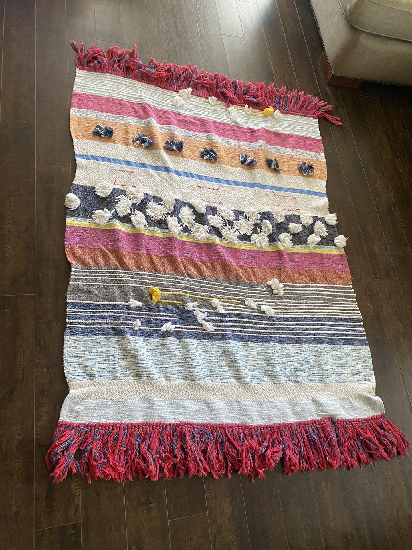 Anthropologie all roads yucca throw online blanket