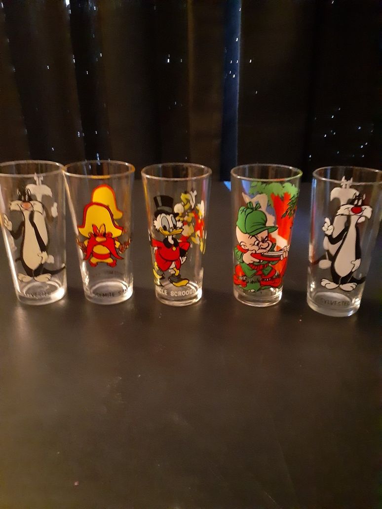 Disney pepsi glasses