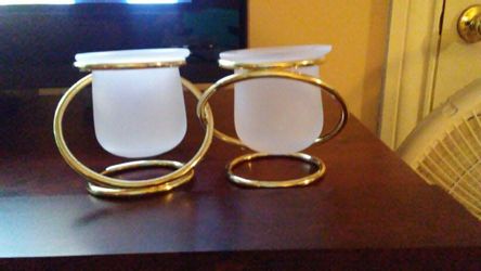 Party lite gold votive holder