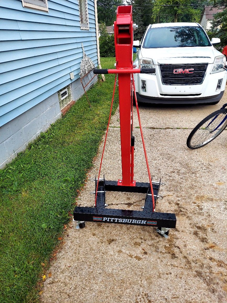 Harbor Freight Pittsburgh Engine Hoist Works Perfect 60 for Sale in