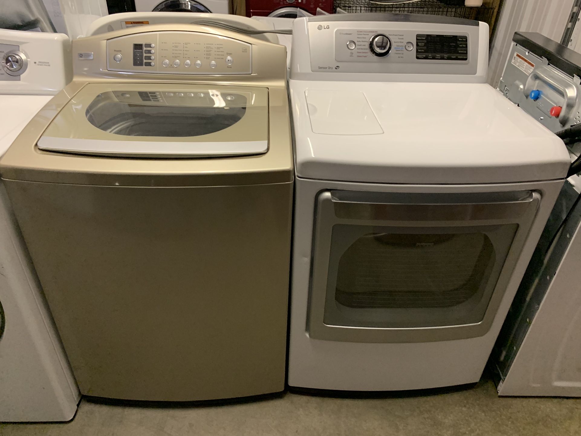 WASHER AND DRYER