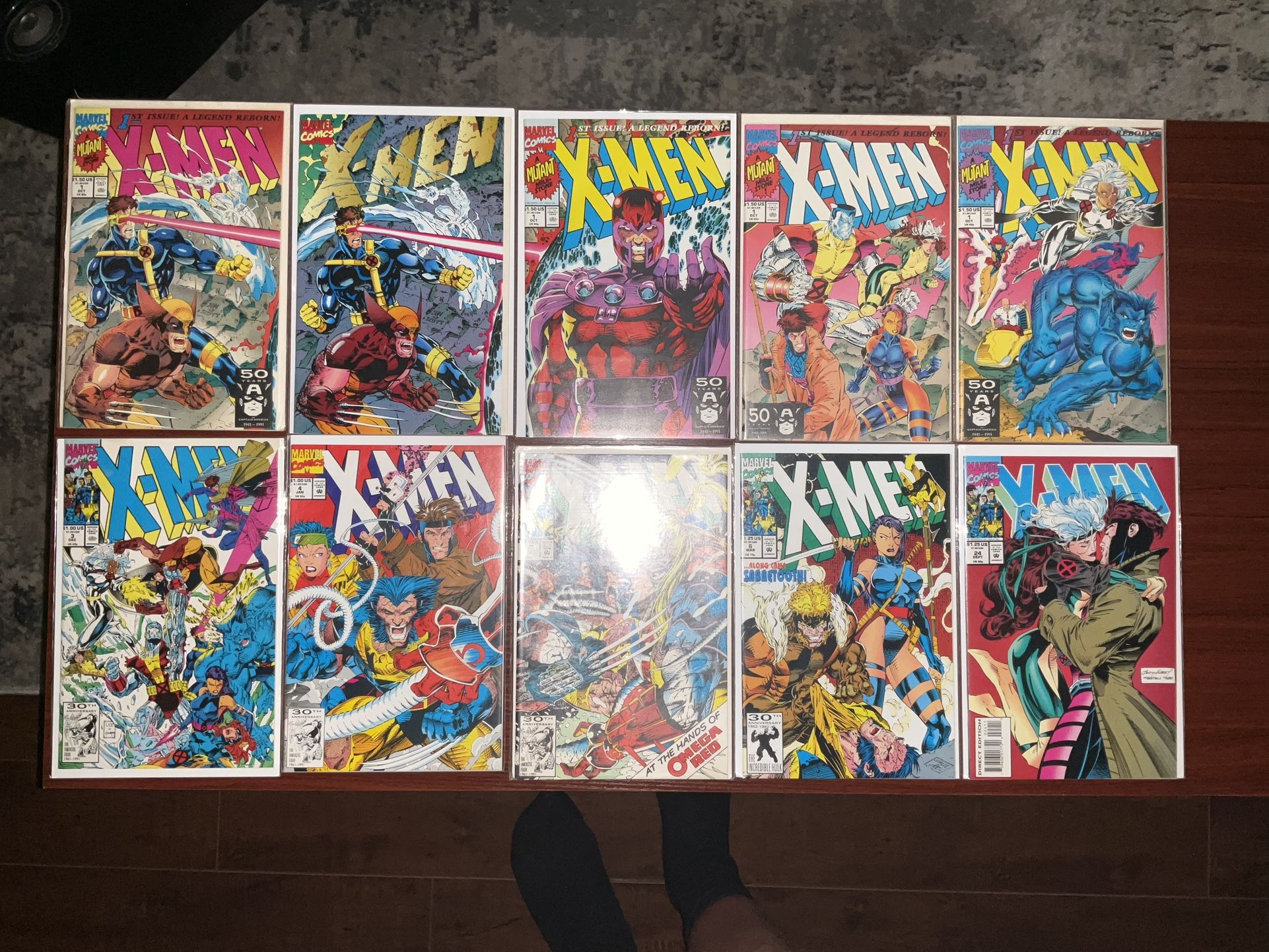 X-Men Comic Lot – 18 Issues (90s Jim Lee Era) NM w/ Keys #1 24 25 30 80 Marvel🔑