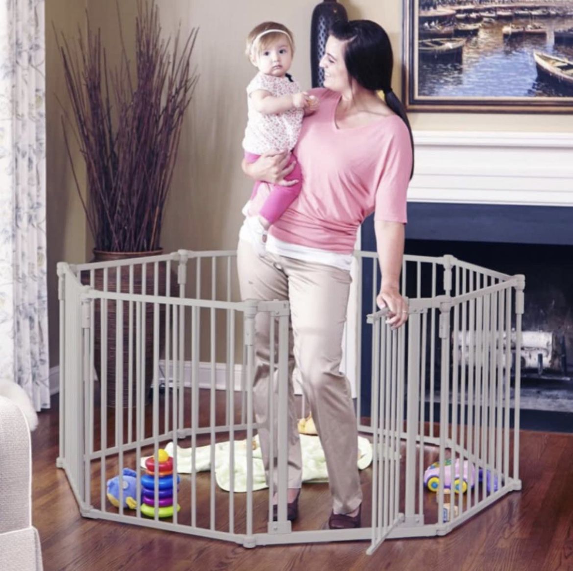 North States Play Yard And Baby Gate