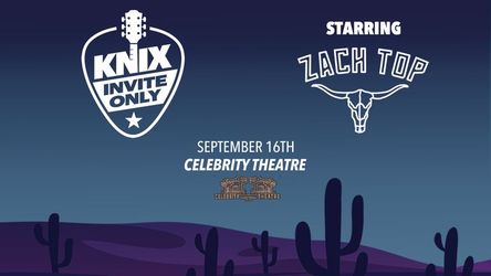 Knix Zach top show tickets