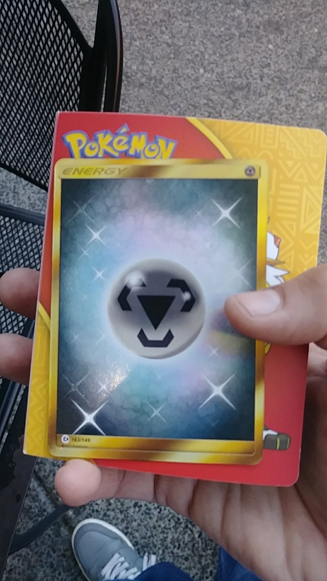 Pokemon card Metal energy full art secret rare