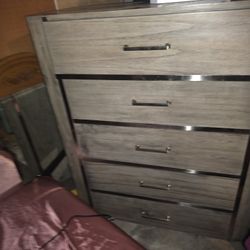 Large Grey Dresser 