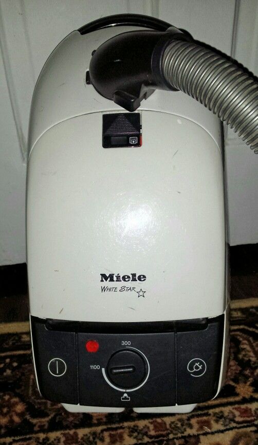 Miele White Star Canister Vacuum Cleaner