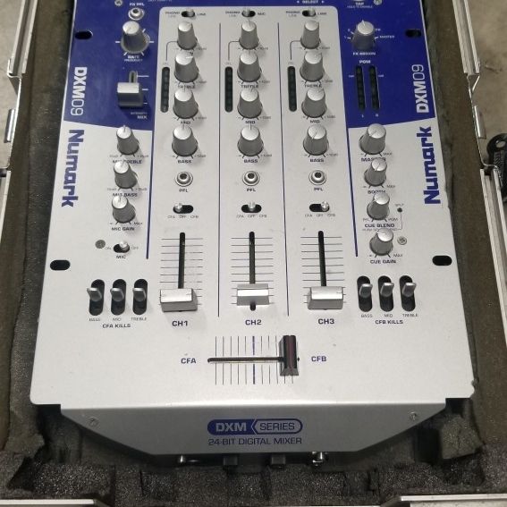 Numark DXM09 DJ Mixer With Upgrades for Sale in Las Vegas, NV