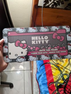 Hello Kitty License Frame