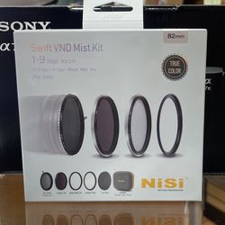 NISI 82mm Swift VND Mist Kit 1-9 Stops