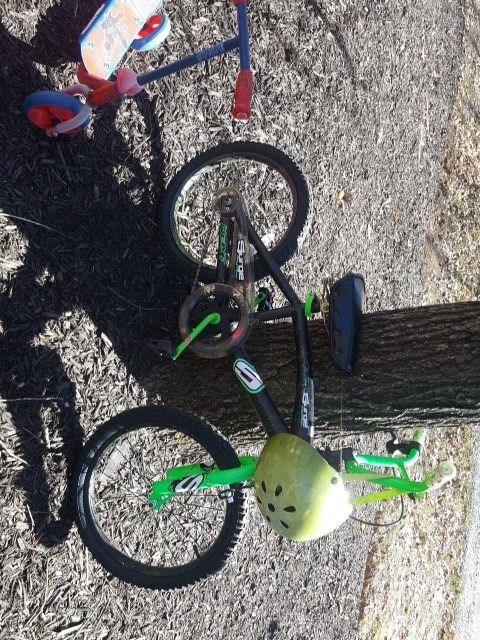 Boys Bike & helmet