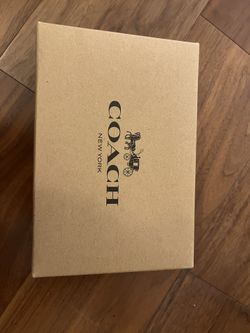 Coach Wallet Tri-Fold Leather Mini Compact