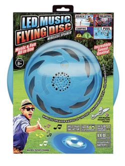Speaker Frisbee