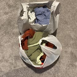 Two small bags of boys, 18 months clothes FREE
