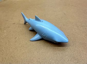 2013 Matchbox MISSION MARINE Shark Boat “SHARK” Figure REPLACEMENT 👀 (please read description)