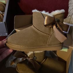 Genuine Suede Kid’s Boot (new, just $9)
