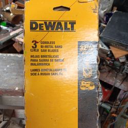 DeWalt Cordless Bimetal Band Saw Blades