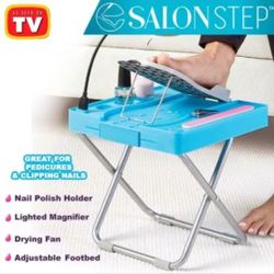 Salon Step Pedicure Foldable Table