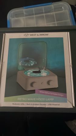 Retro wave mood lamp