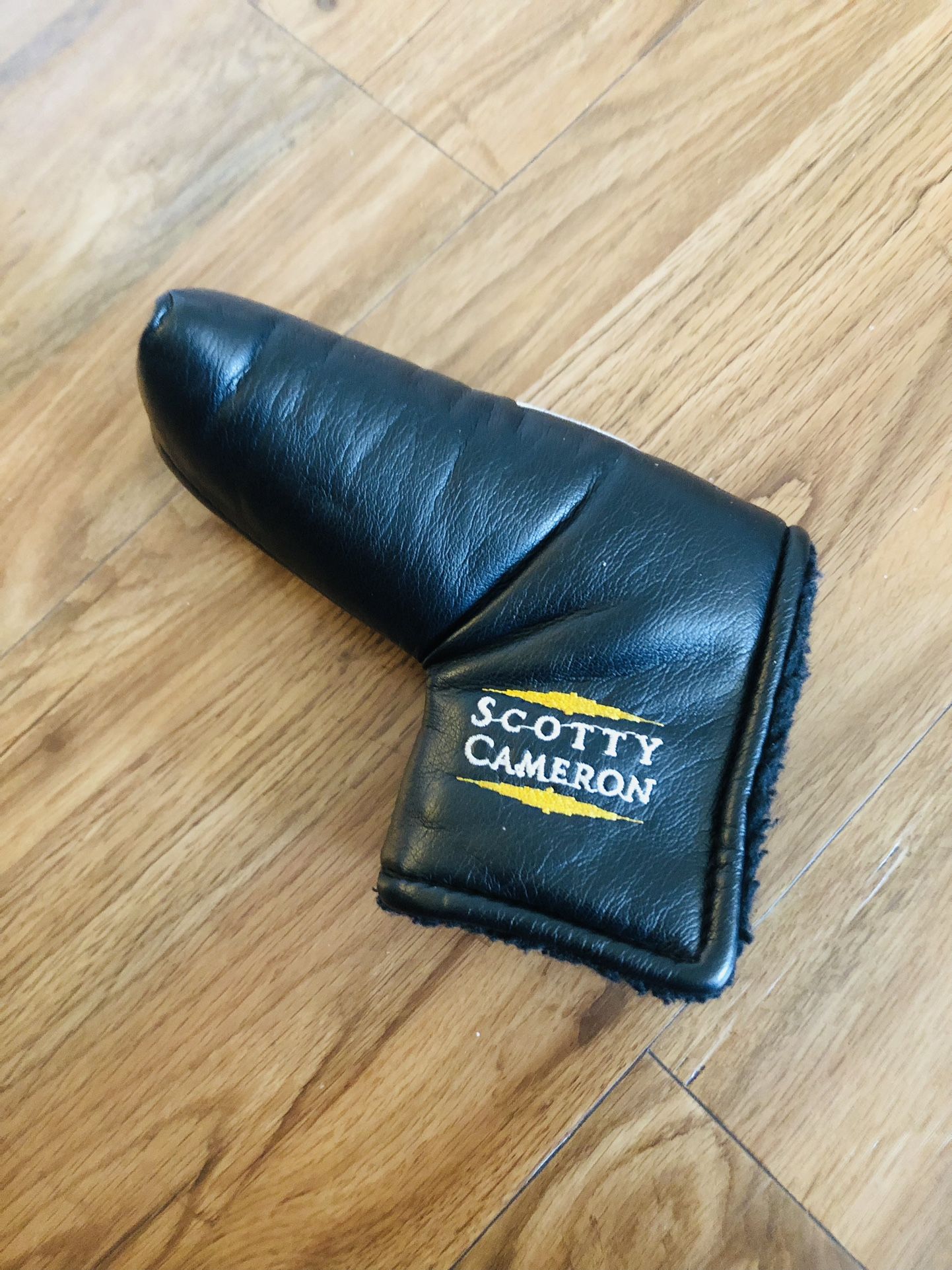 Titleist Scotty Cameron USA Flag Black Head Cover Vintage Crafted in USA