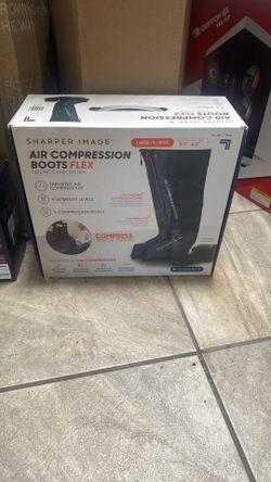 Sharper Image Air Compression Boots Flex Leg Recovery System