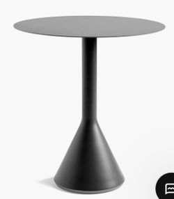 Hay Palissade Cone Table Anthracite Black 27.5”