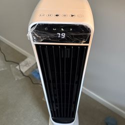 Cooling fans, with multi control and can add water to cool down like an AC