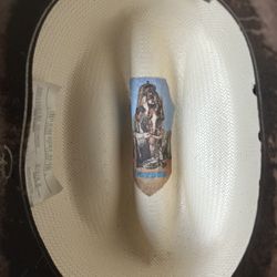 STETSON  ALAMO  8X STRAW COWBOY HAT