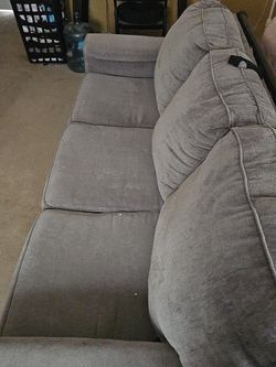Twin bed an sofa